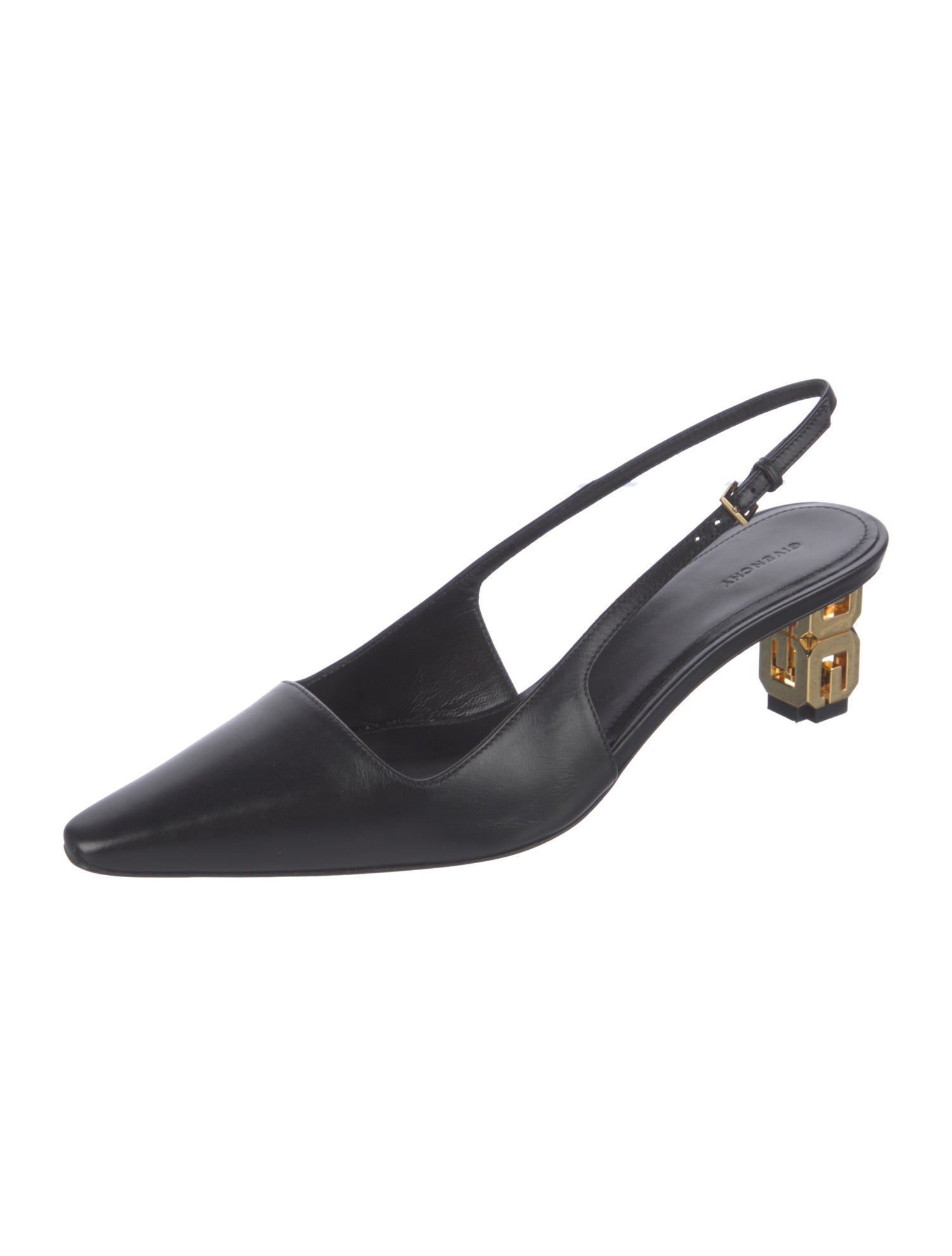 Givenchy Leather Slingback Pumps